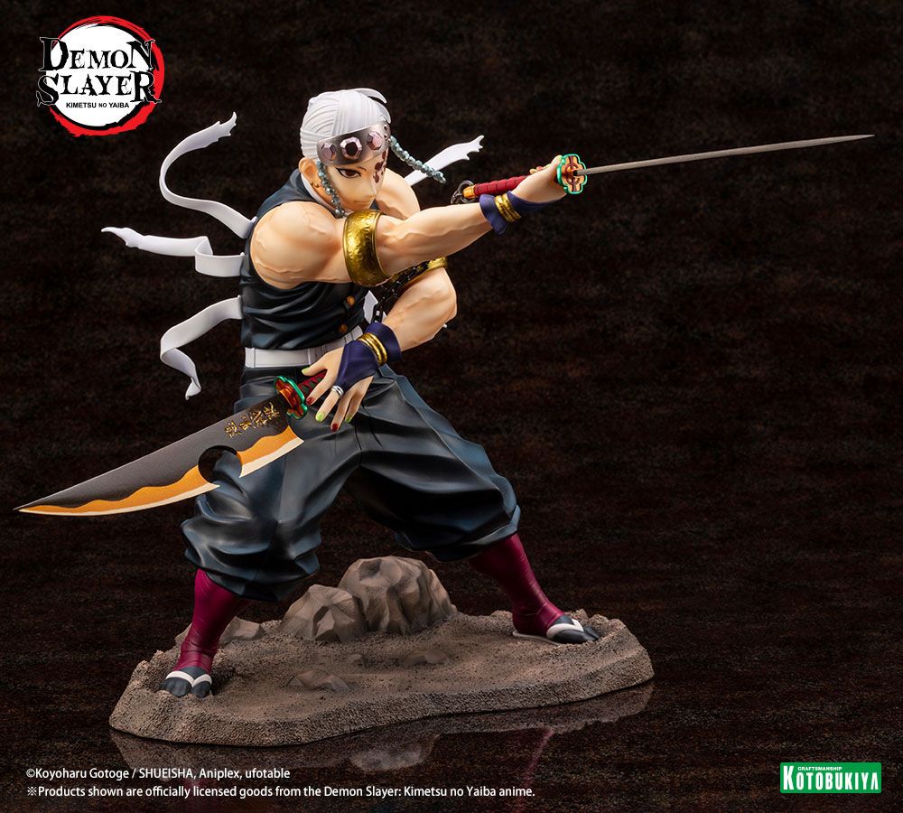 Demon Slayer: Tengen Uzui ARTFX 1/8 Regular Edition Figur 23 cm