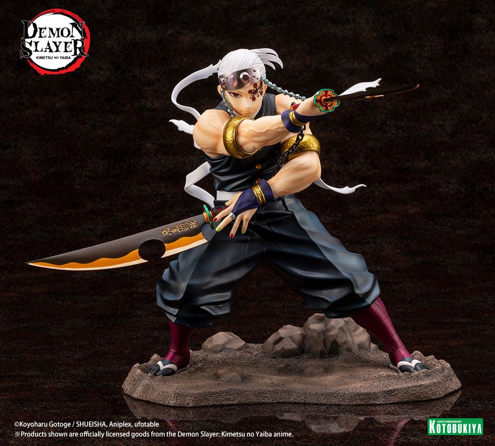 Demon Slayer: Tengen Uzui ARTFX 1/8 Regular Edition Figur 23 cm