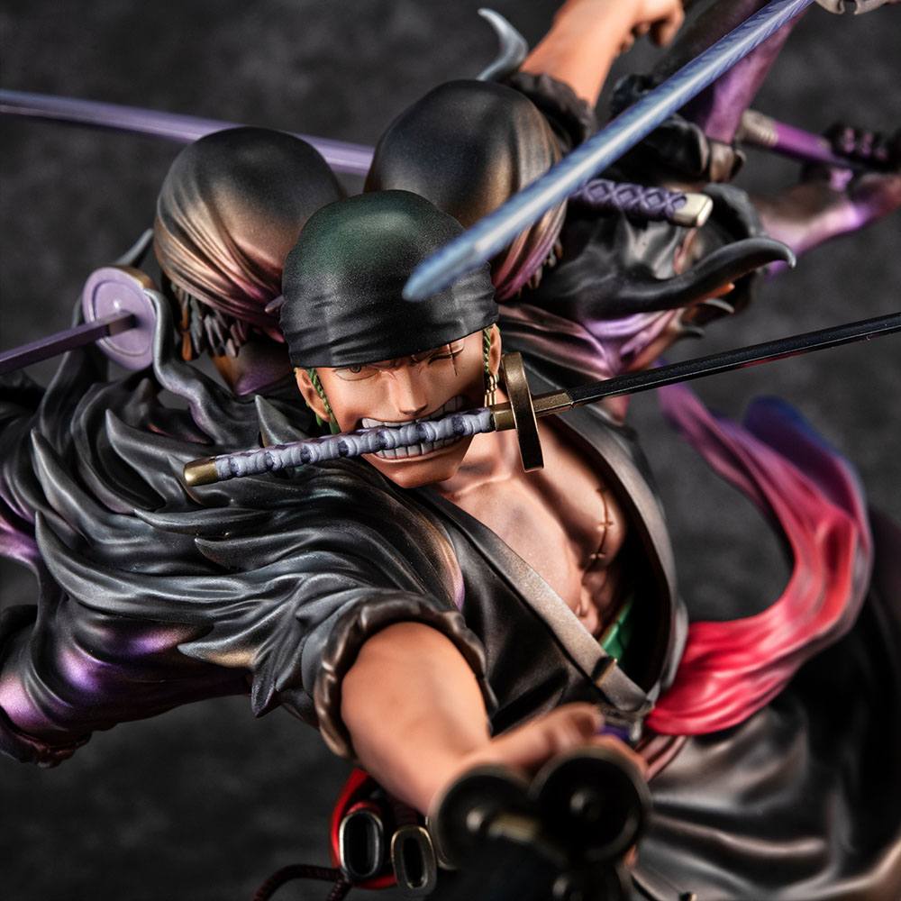 One Piece: Roronoa Zoro - Ver. Demon Spirit Kyuutouryuu Asura - Excellent Model P.O.P SA-Maximum Figur 17 cm
