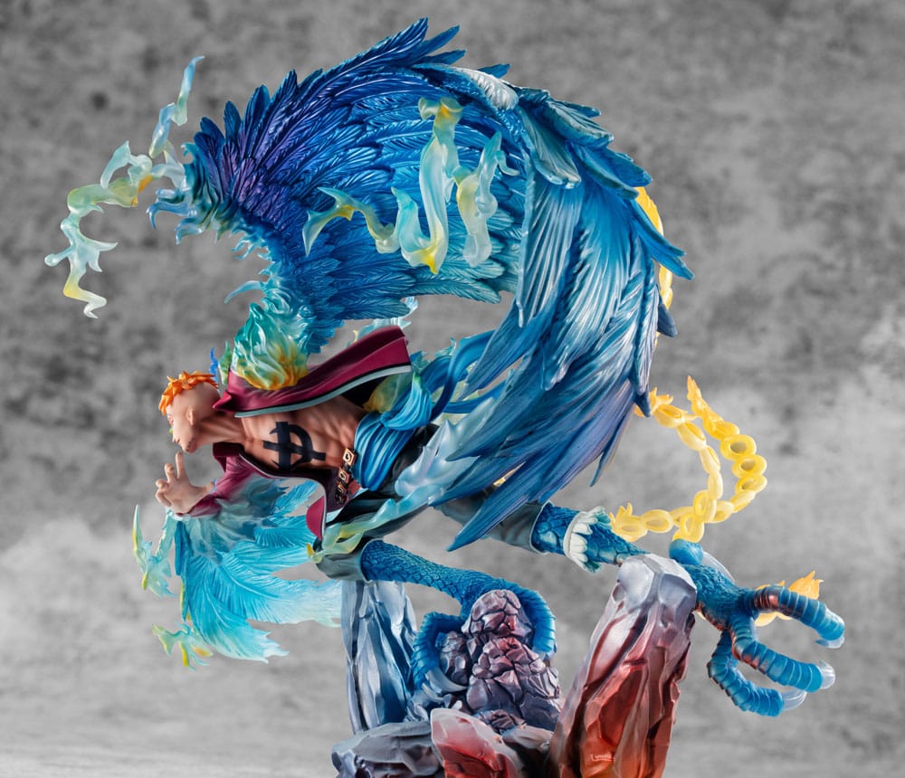 One Piece: Marco - the Phoenix Leader of 1st group of Whitebeard Pirates - P.O.P MAS Maximum Figur 32cm (Pre Order)