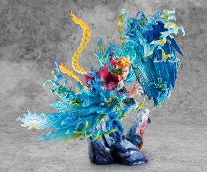 One Piece: Marco - the Phoenix Leader of 1st group of Whitebeard Pirates - P.O.P MAS Maximum Figur 32cm (Pre Order)