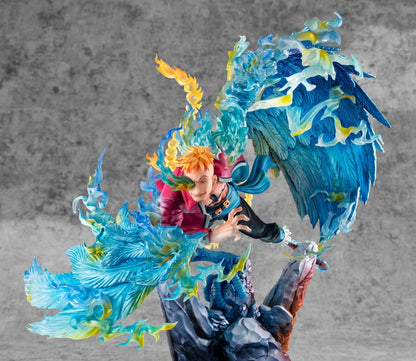 One Piece: Marco - the Phoenix Leader of 1st group of Whitebeard Pirates - P.O.P MAS Maximum Figur 32cm (Pre Order)