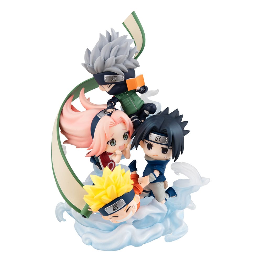 Naruto: Gather here, Team 7 FigUnity Mini Figur 13 cm