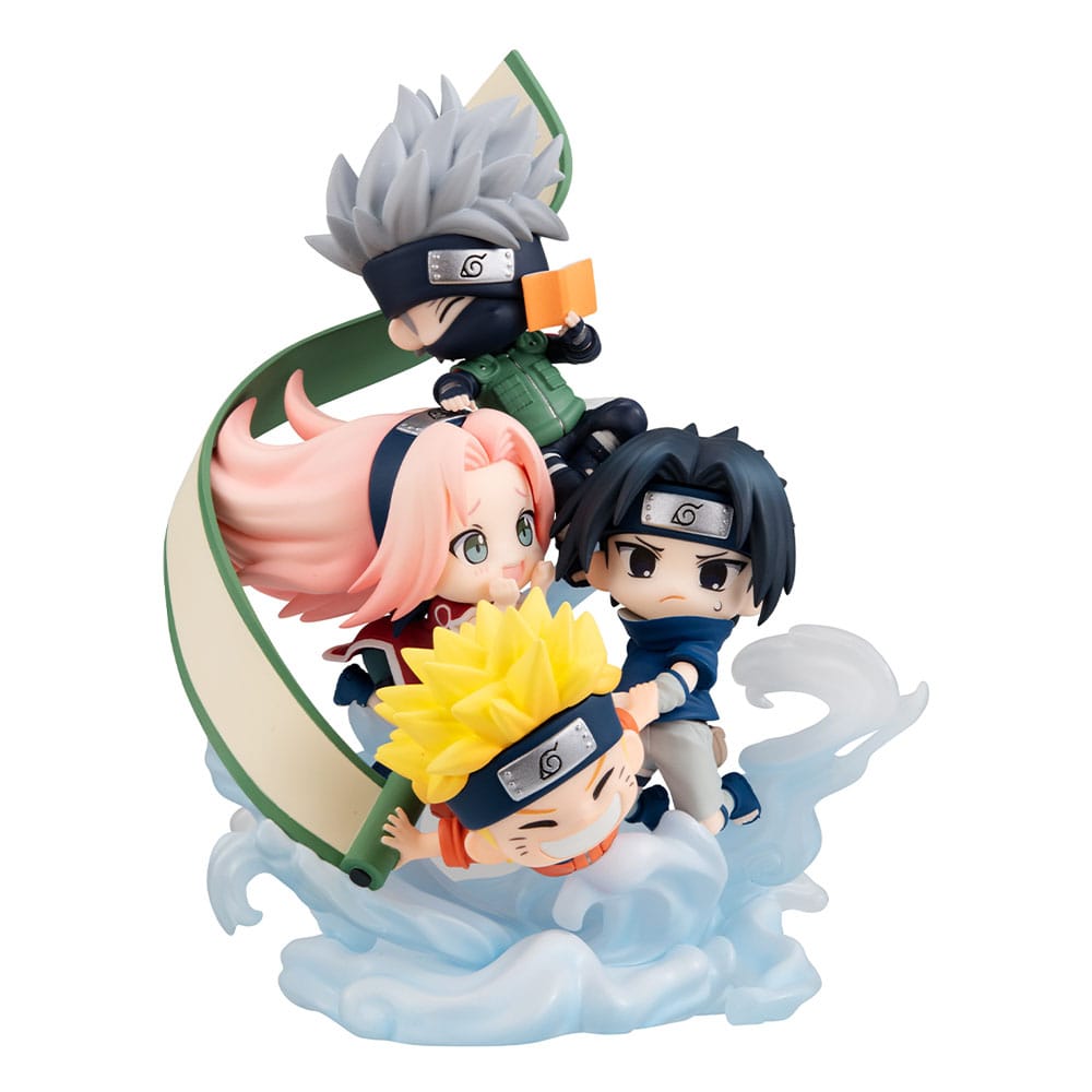 Naruto: Gather here, Team 7 FigUnity Mini Figur 13 cm