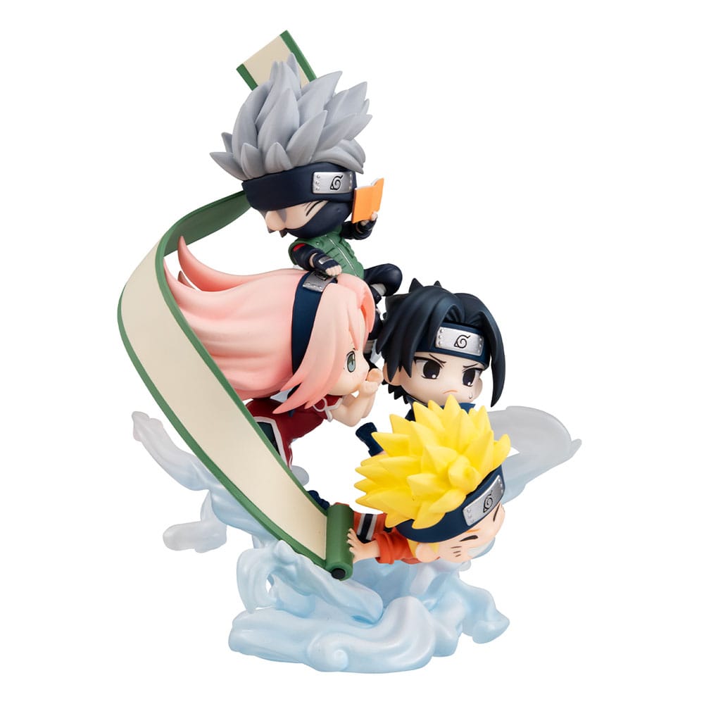 Naruto: Gather here, Team 7 FigUnity Mini Figur 13 cm