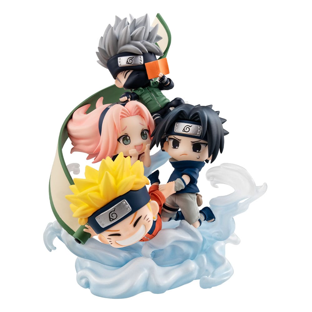 Naruto: Gather here, Team 7 FigUnity Mini Figur 13 cm